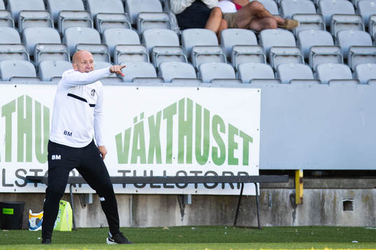 Landskronas tränare Billy Magnusson