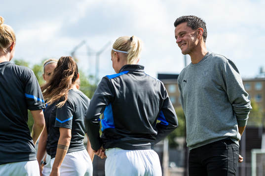 Malmö FFs tränare Fredrik Jahnfors