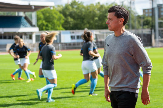 Malmö FFs tränare Fredrik Jahnfors