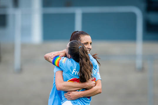 Malmö FFs Malin Gunnarsson jublar