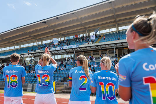 Malmö FFs spelare tackar publiken