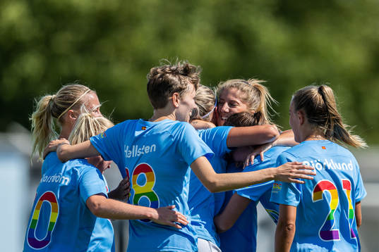 Malmö FFs Ida Hansson jublar
