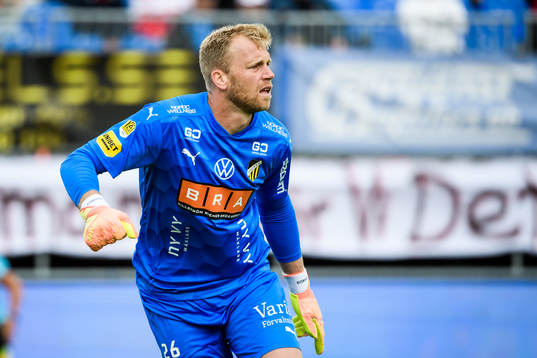 Häckens målvakt Peter Abrahamsson