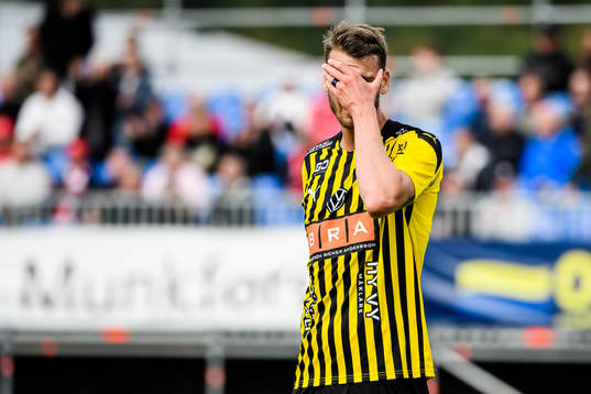 Häckens Johan Hammar deppar