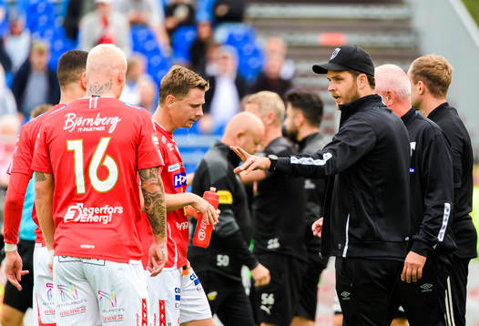 Degerfors tränare Andreas Holmberg