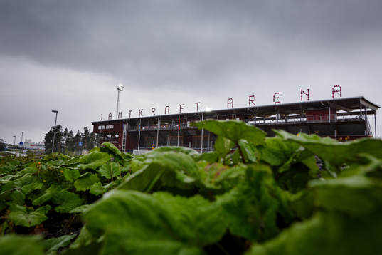 Jämtkraft Arena i regn