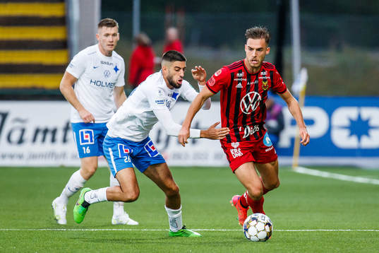 IFK Norrköpings Kristoffer Khazeni och Östersunds Felix