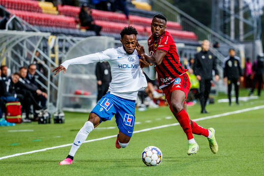 IFK Norrköpings Samuel Adegbenro och Östersunds Patrick