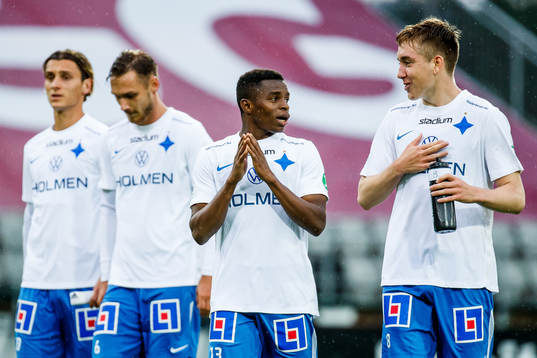 IFK Norrköpings Ishaq Abdulrazaq och Isak Bergmann