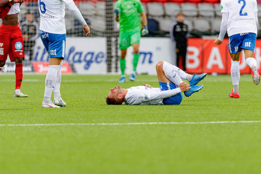 IFK Norrköpings Christoffer Nyman har ont