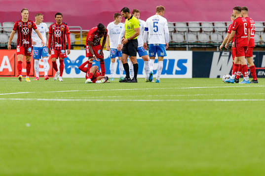 Östersunds Marco Weymans har ont