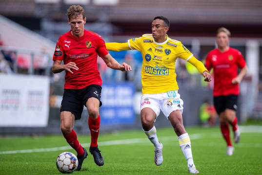 Vasalunds Philip Wiström och Falkenbergs Oliver Hintsa