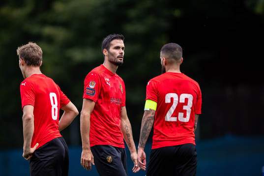 Vasalunds Daniel Söderberg, Denni Avdic och Charbel