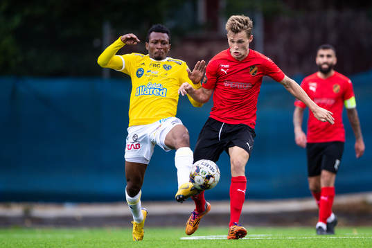 Falkenbergs Umar Bala Muhammed och Vasalunds Daniel