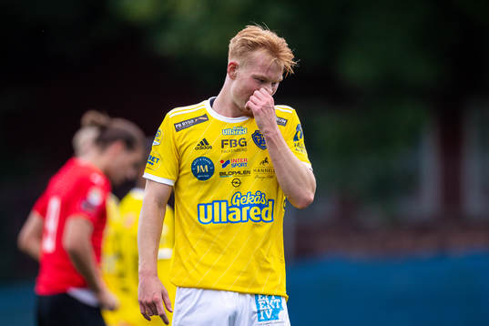 Falkenbergs Linus Borgström deppar