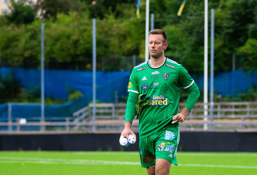 Falkenbergs målvakt Viktor Noring
