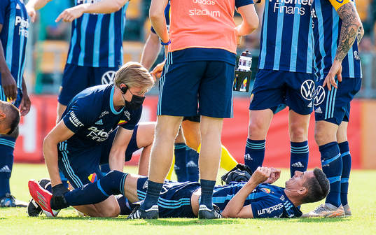 Djurgårdens Haris Radetinac får vård