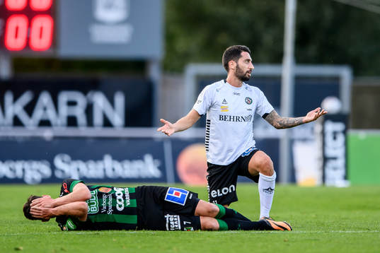 Varbergs Robin Tranberg har ont