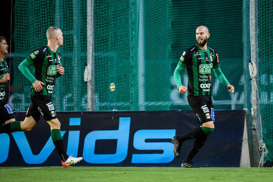 Varbergs Robin Simovic jublar