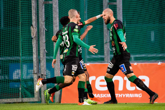 Varbergs Robin Simovic jublar