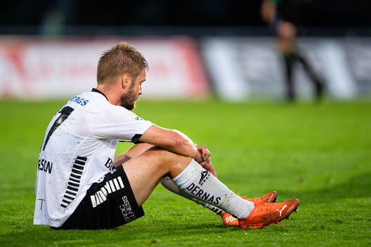 Örebros Johan Mårtensson deppar