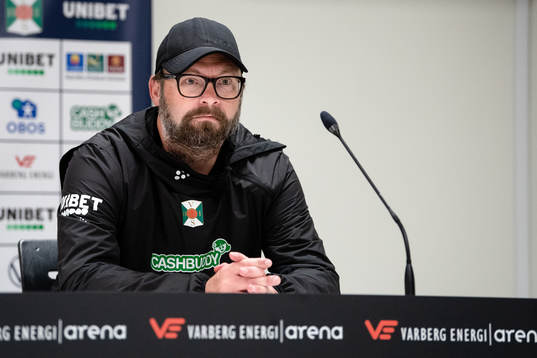 Varbergs tränare Joakim Persson