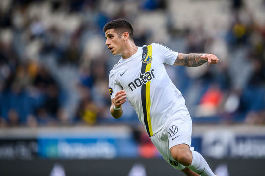 under fotbollsmatchen i Allsvenskan mellan Sirius och AIK