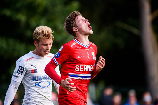 IFK Göteborgs Gustaf Norlin reagerar