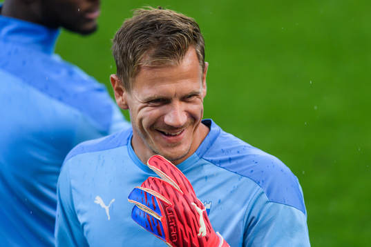 Goalkeeper Johan Dahlin
