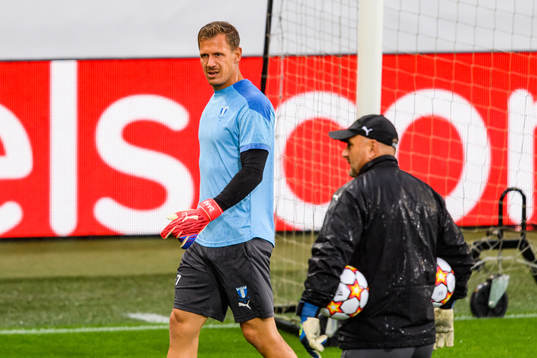 Goalkeeper Johan Dahlin