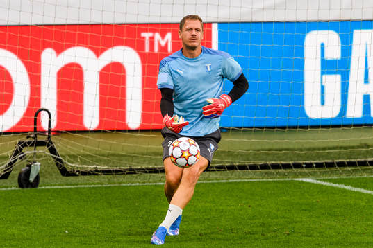 Goalkeeper Johan Dahlin