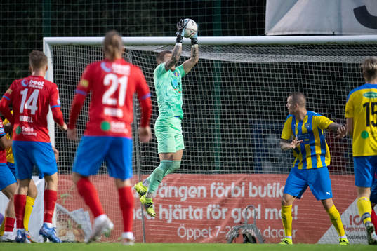 Eskilsminnes målvakt Pontus Löfvenmark