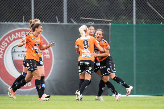 Alice Nilsson of Kristianstad celebrates