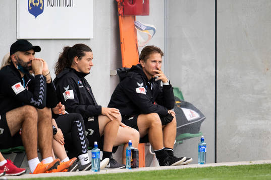 Assistant coach Björn Sigurbjörnsson of Kristianstad
