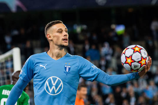 Veljko Birmancevic of Malmö FF