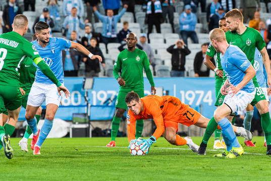 Goalkeeper Kristijan Kahlina of Ludogorets
