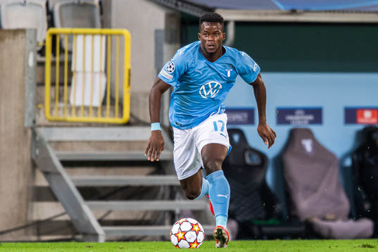 Malik Abubakari of Malmö FF