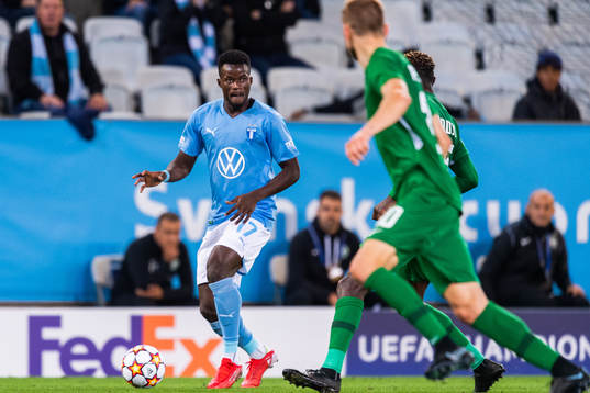 Malik Abubakari of Malmö FF