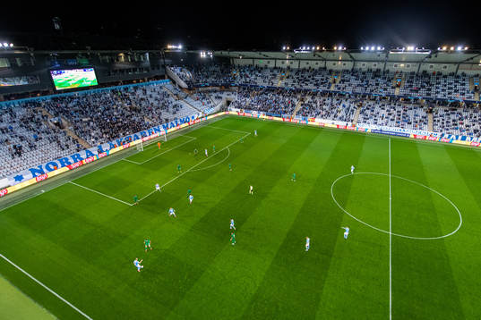 General view of Eleda Stadion