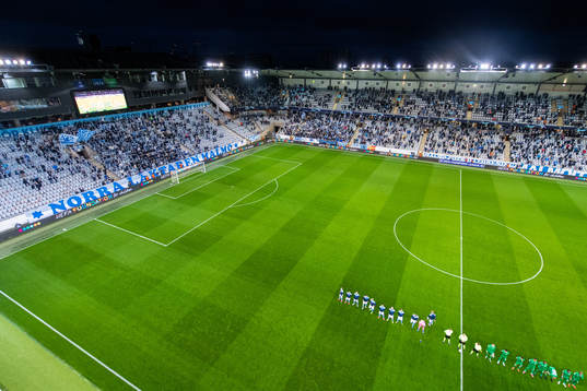 General view of Eleda Stadion