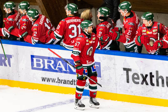 Frölundas Jacob Nilsson jublar