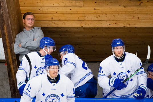 Leksands tränare Björn Hellkvist