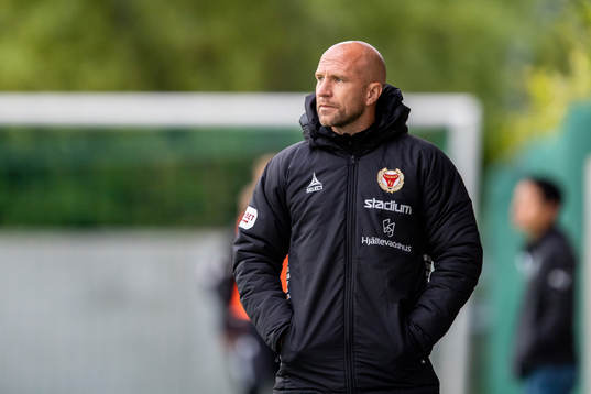 Kalmars tränare Henrik Rydström