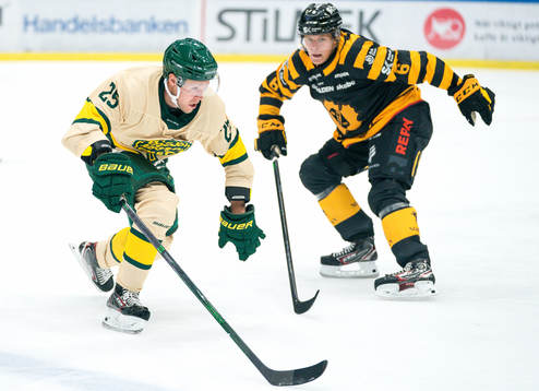 Björklövens Christoffer Bengtsson och Skellefteås Måns