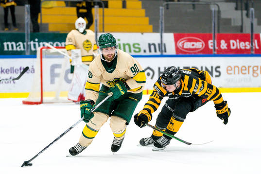 Björklövens Alex Hutchings och Skellefteås Linus