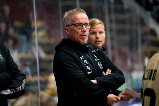 Björklövens tränare Hans Wallson