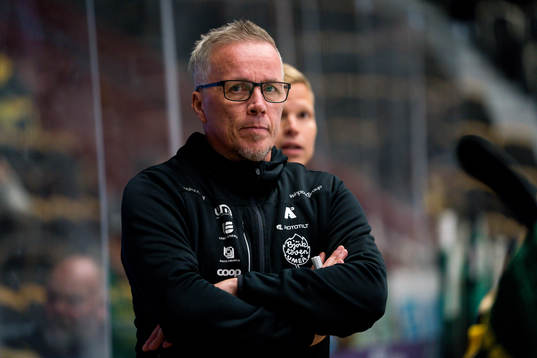 Björklövens tränare Hans Wallson
