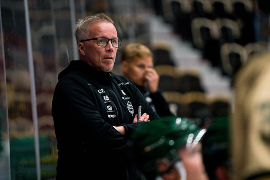 Björklövens tränare Hans Wallson