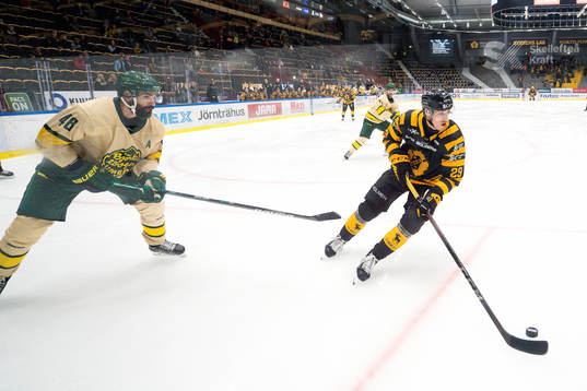 Skellefteås Albin Sundsvik och Björklövens Daniel Rahimi