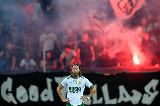 Björn Paulsen of Hammarby looks dejected